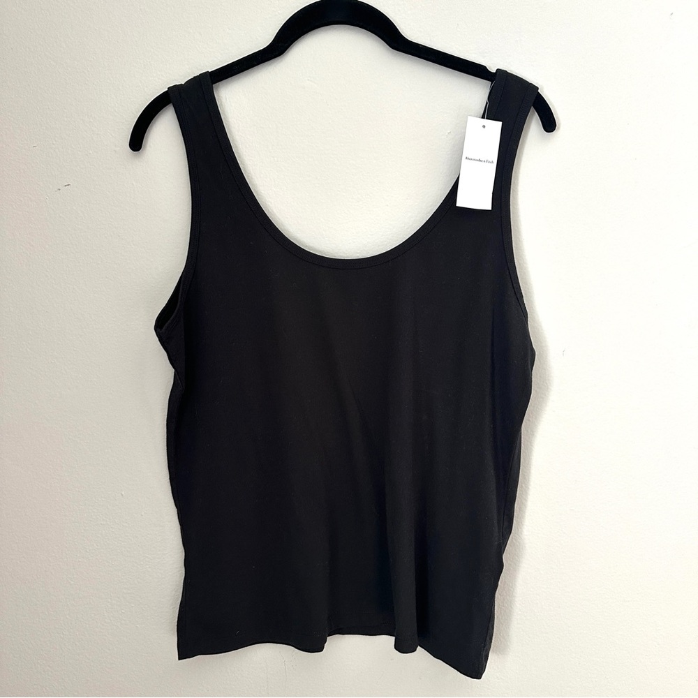 A&F Black Tank Top NWT!